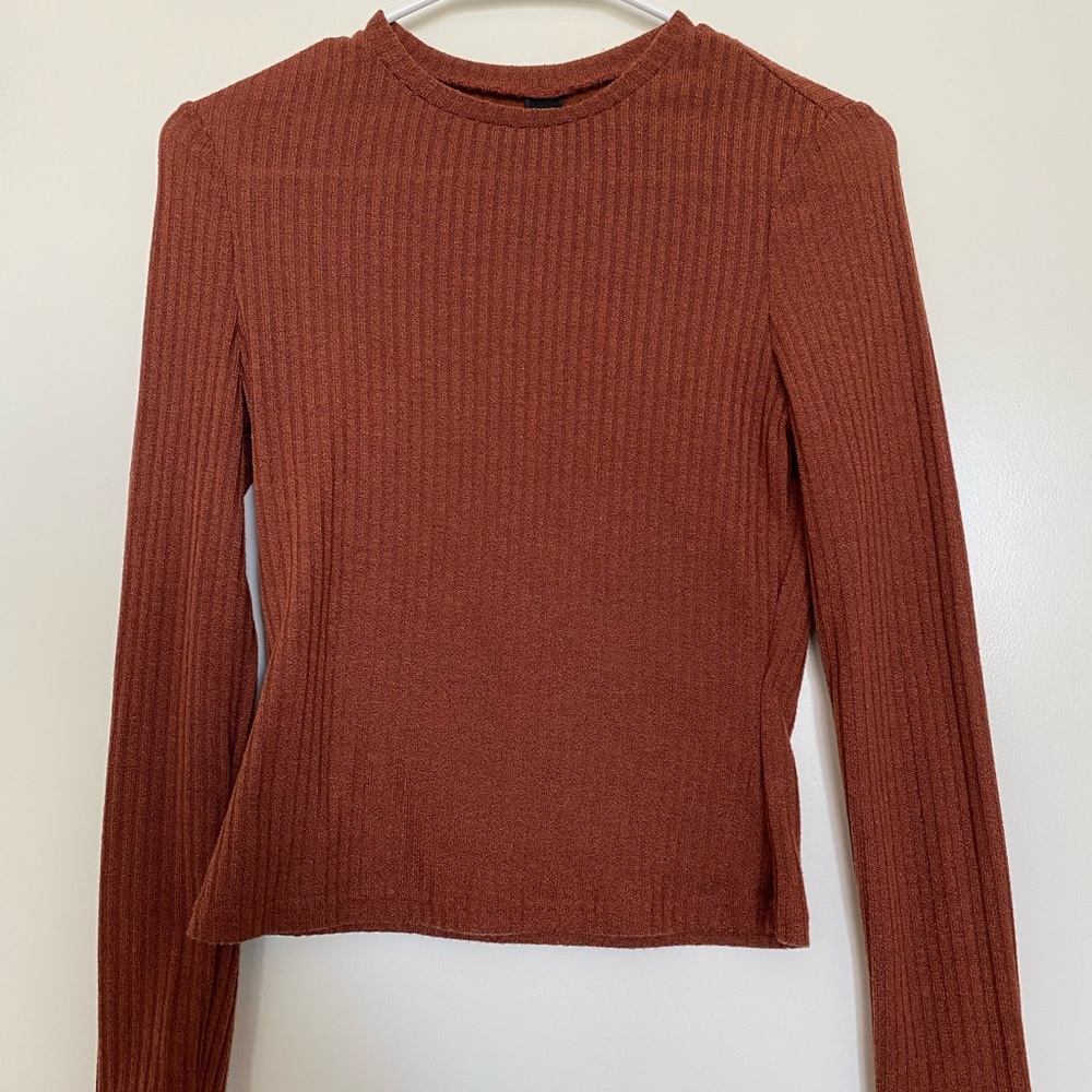 Burnt orange top